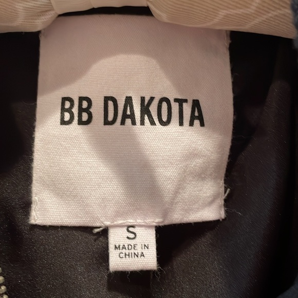 BB DAKOTA LEOPARD PRINT BOMBER JACKET - Picture 2 of 2